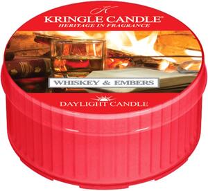 Kringle Candle Whiskey & Embers čajová sviečka 42 g