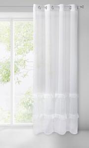 ZÁCLONA ARIANA 140X250 CM BIELA