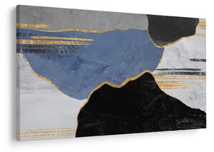 Obraz - Textúrované tvary (90x60 cm)