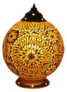 Turkish lampa stolná orientálna Globe SUNFLOWER Ø25