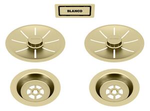 Blanco InFino odtoková súprava s C-prepadom, saténové zlato Gold Edition 203477