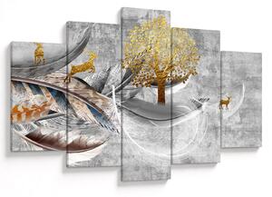 Obraz - Koláž (150x105 cm)
