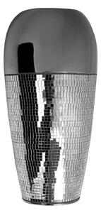 Váza dekoratívna MIRONA (03) 18 X 35 cm, strieborná