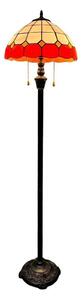 Brilagi - Tiffany vitrážová stojacia lampa SIENNA 2xE27/60W/230V