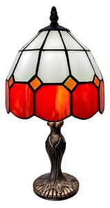 Brilagi - Tiffany vitrážová stolná lampa SIENNA 1xE27/60W/230V