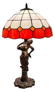 Brilagi - Tiffany vitrážová stolná lampa SIENNA 1xE27/60W/230V
