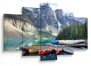 Obraz - Moraine Lake (150x105 cm)
