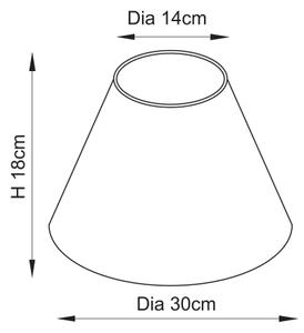 Endon 122515 - Stolná lampa AVEBURY 1xE27/10W/230V mosadz/zelená