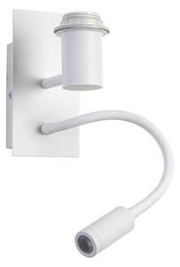 Brilagi -LED Flexibilná nástenná lampa NUBILA 1xE27/25W/230V + LED/3W biela/oranžová