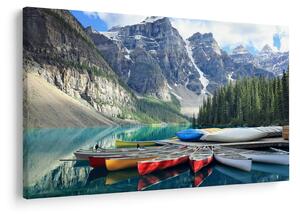 Obraz - Moraine Lake (90x60 cm)