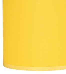 Brilagi - LED flexibilná nástenná lampa NUBILA 1xE27/25W/230V+LED/3W chróm/žltá
