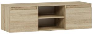 Moderný bezúchytkový TV stolík MODERN 120 cm - rôzne farebné prevedenia sonoma