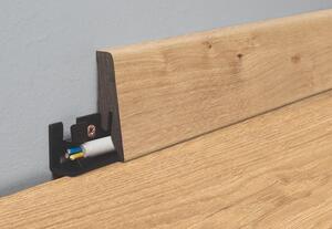 Lišta soklová Naturel hnedá, MDF, dĺžka 260 cm, L58C8481