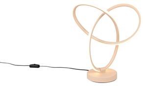 Trio TR53591166 LED stolná lampička LANDO | 8W integrovaný LED zdroj | 1x800lm | 3000K | vypínač | žltá