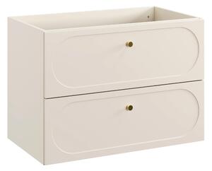 Skrinka pod umývadlo DONNA Sand 82-80-46-2S | 80 cm