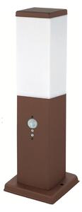 BRILAGI - Vonkajšia lampa so senzorom NOVA 1xE27/15W/230V 40 cm IP44 hnedá