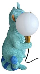 Stolová lampa KARE Racoon, viacfarebná, syntetická živica, výška 31 cm