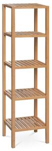 BONTEC Regál, masív, hnedá, DR-011-3 Farba: Prírodné