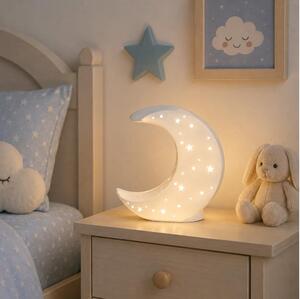 ONLI - Stolná lampa PORCELLANA 1xE14/6W/230V 21 cm mesiac