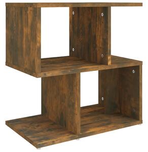Nočný stolík dymový dub 50x30x31,5 cm spracované drevo
