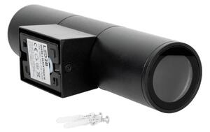 Vonkajšie nástenné svietidlo 2xGU10/35W/230V IP54 guľatý čierna