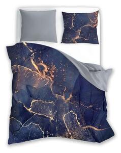 FARO Obliečky bavlnený satén Minerál Blue Bavlna - Satén, 140/200, 70/90 cm