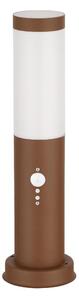 Brilagi - Vonkajšia lampa so senzorom NOVA 1xE27/15W/230V 40 cm IP44 hnedá