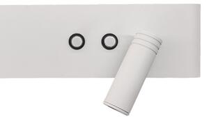 LED nástenné bodové svietidlo RESORT LED/10W/230V + LED/3W biele pravé