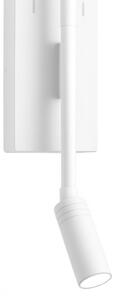 LED nástenné svietidlo TORCH LED/6W/230V + LED/3W biele