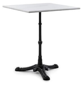 Blumfeldt Patras Onyx, bistro stolík, secesný štýl, mramor, 60 × 60 cm, výška: 72 cm, trojnohý podstavec
