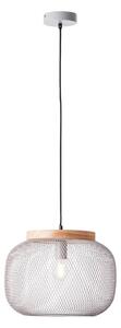 Brilliant - Závesné svietidlo na lane GIADA 1xE27/40W/230V pr. 39 cm sivá