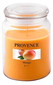 Vonná sviečka v skle PROVENCE 95 hodín mango