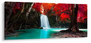 Obraz - Vodopád (120x50 cm)