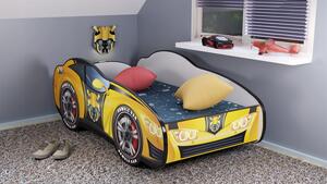 TOP BEDS Detská auto posteľ Racing Car Hero - Bumblecar 160cm x 80cm - 5cm