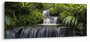 Obraz - Vodopády (120x50 cm)