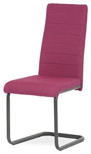 BONTEC Jedálenská stolička, modrá, látka, DCL-400 BLUE2 Farba: Červená