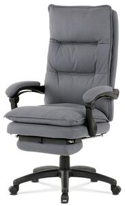 BONTEC Kancelárske kreslo, hojdací mechanizmus, šedá látka, KA-Y350 GREY Farba: Šedá