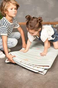 Little gem. carpets Detský penový koberec skladací obojstranný – na von aj na doma - 140x140 cm