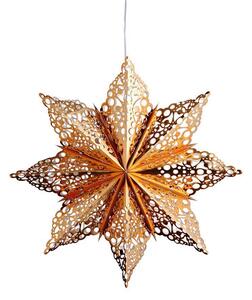 Markslojd VIANOČNÁ HVIEZDA MÄRTA Pendant Paper Star 60cm Bronze 703366