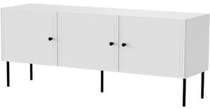 MEBLINE Komoda RTV LAZZO BIS 150 biela mat