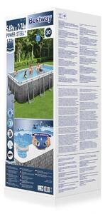 Záhradný bazén so stojanom 549x274x122 cm sivý Bestway 56998