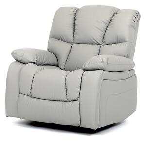BONTEC Relaxačné kreslo, béžová, ekokoža, TV-4075 LAN Farba: Béžová