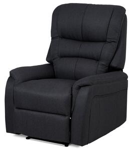 BONTEC Polohovacie kreslo, hnedá, látka vintage, TV-5053 COF3 Farba: Šedá