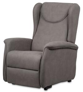 BONTEC Polohovacie kreslo, elektrické káblové ovládanie, šedá, látka, TV-1192 GREY2 Farba: Béžová