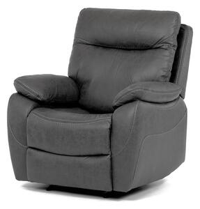 BONTEC Relaxačné kreslo, elektrické bezdrôtové ovládanie, hnedá, látka vintage, TV-4094 COF3 Farba: Šedá