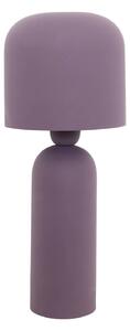 Stolná lampa KARE Maya, vínová červená, oceľ, výška 39 cm