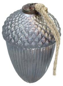 Ozdoba Vintage Frost 14 cm grey