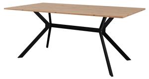 Jedálenský stôl PAXOS 81A dub artisan/čierna