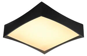 LED stropné svietidlo Veccio čierne