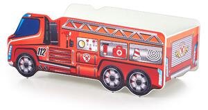 Detská posteľ Fire Truck 70x140 - farebná